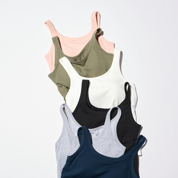 AIRism Paxta Bra Tank Top